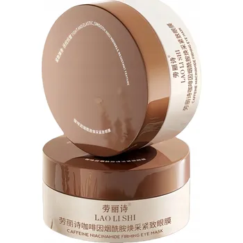 Péče o oční okolí ORGANIK SHOP Gelové náplasti pod oči s pu-erh čaj a kofeinem, 60 ks