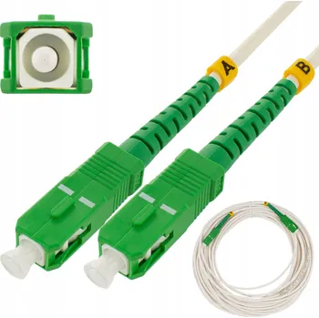 Síťový kabel Optický patchcord FO SM SC/APC-SC/APC simplex 9/125 G.657A1 2m