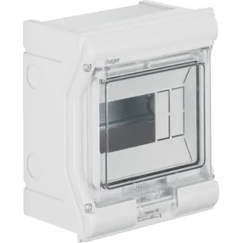 Rozvaděč HAGER Rozvodnice nástěnná IP65 Vector 1x6 VE106SN