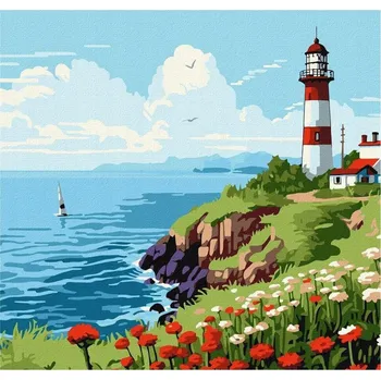 Obraz Obraz Malování podle čísel 30x30 IDEYKA NA RÁMU