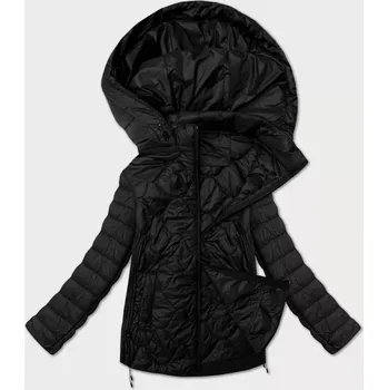 Dámská bunda Černá dámská prošívaná bunda J Style (16M9269-392) odstíny černé 50
