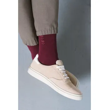 Pánské oblečení Ponožky 056-135 Maroon - Steven 45/47