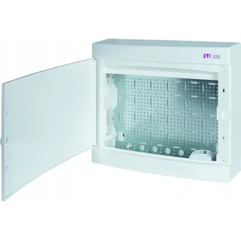 Rozvaděč MULTIMEDIÁLNÍ ROZVADĚČ NÁSTĚNNÝ 2x18 S DESKOU A ZÁSUVKOU ETI 001101309