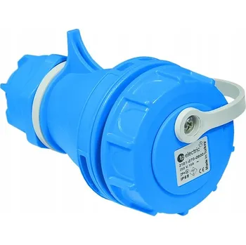 Elektrická zásuvka Přenosná hermetická zásuvka s víkem 16A 230V IP68 5283