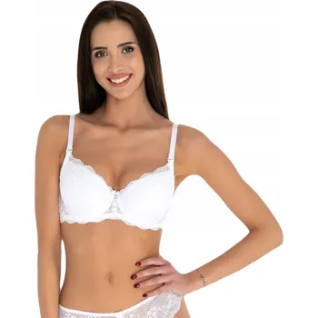 Podprsenka BIGGI PUSH-UP PODPRSENKA CRYSTAL BÍLÁ 70E