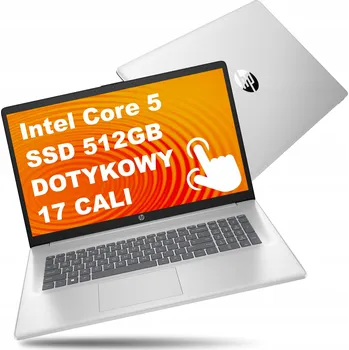 Notebook Notebook HP 17 | Velká DOTYKOVÁ obrazovka | Core 5 120U | 8GB 512GB SSD Win 11