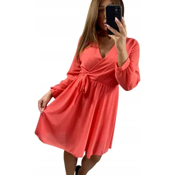 Dámské šaty Genesy šaty pro běžné nošení, glamour midi, velikost 42