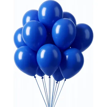 Balónek Sada balónků - modré latexové balónky 30cm 10 Ks
