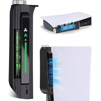 Hra pro PlayStation 5 ZEWNĘTRZNA CHŁODNICA KONSOLI DO GIER PS5 SE 3 ÚROVNĚMI RYCHLOSTI