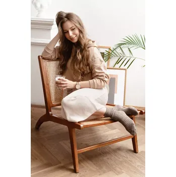 Pánské ponožky Ponožky 044-003 Melange Beige - Steven 35/37