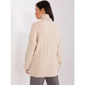 Dámský svetr Přepínač AT SW 2348.07 světle béžová jedna velikost