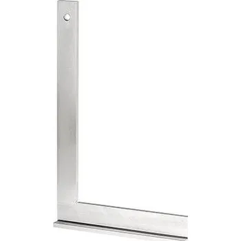 Úhloměr Zámečnický úhelník se základnou, ocelový pozinkovaný 250x160mm FORMAT
