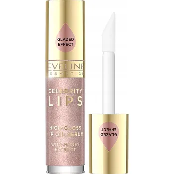 Lesk na rty Eveline Cosmetics Celebrity Skin Olejové sérum lesk na rty č. 01