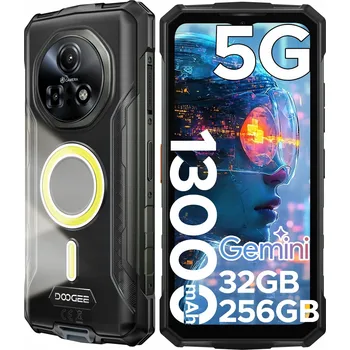 Mobilní telefon Smartphone DOOGEE Fire 7 Pro 32 GB / 256 GB 5G stříbrný (stříbrná)
