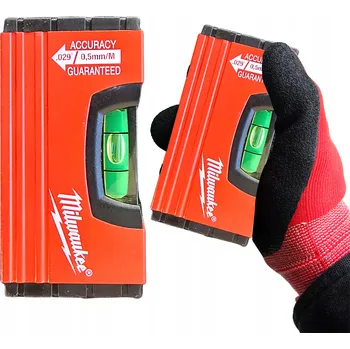 Vodováha Mini hliníková vodováha Milwaukee 10 cm 4932459100