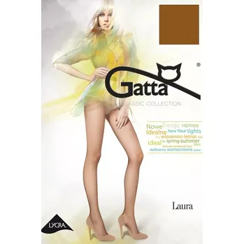 Dámské punčochy Gatta Laura 10 barva:zlatá 4-L