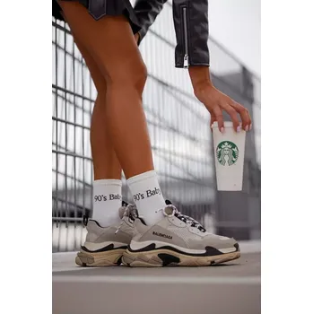 Pánské ponožky DÁMSKÉ PONOŽKY 90'S BABY 0200.125 ecru 37-41