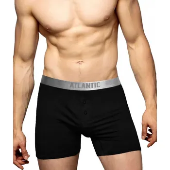 Pánské spodní prádlo Pánské boxerky Atlantic BMB-005 XL černé