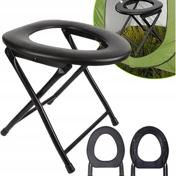 Chemické WC PŘENOSNÁ TOALETA, SKLÁDACÍ CESTOVNÍ TOALETA, PŘENOSNÁ KEMPINGOVÁ TOALETA