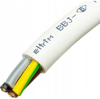 elektrický kabel Elektrický kabel Elektrokabel 4žilový 2,5 mm2, délka 25 m, ohebný (OWY)