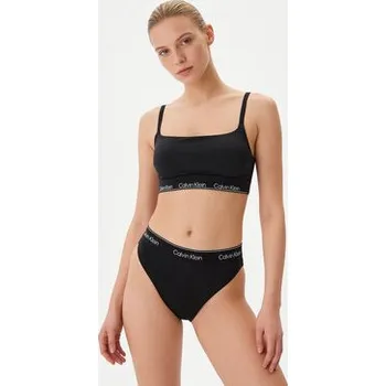 Dámské oblečení Calvin Klein Swimwear Vrchní část bikin LV00Q61130 Černá XL