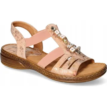 Dámská obuv Zlaté sandály EVENTO 25SD35-8849 vel. 38