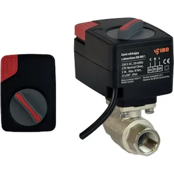 Ventil Uzavírací ventil s pohonem IBO MIX 1 / DN20 230V AC, 2-bodový NC