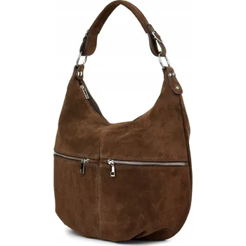 Kabelka Beltimore shopper kabelka z pravé kůže hnědá