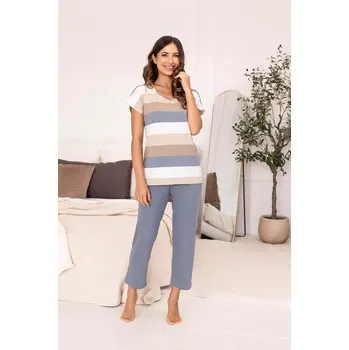 Pyžamo Regina 741 cr/r S-XL W26 dámské Růžová S