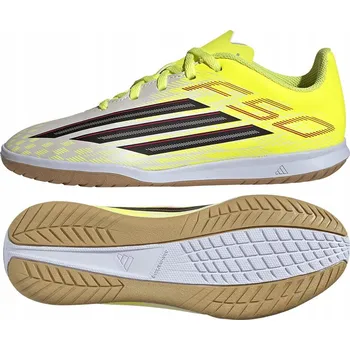 Chlapecké tenisky ADIDAS F50 CLUB JR IN (32) Sálové boty Unisex Jr Žluté