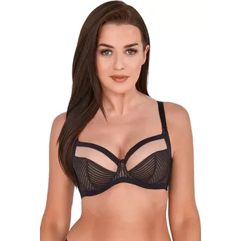 Podprsenka Gaia 1212 Clara barva: černá a béžová 70E