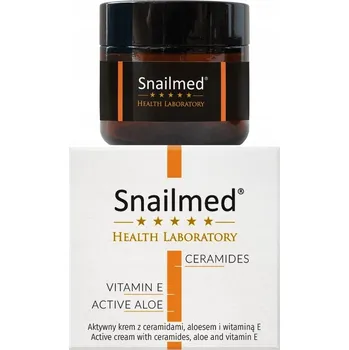 Pleťový krém Hydratační a pečující krém s ceramidy, aloe vera a vitamíny, Snailmed