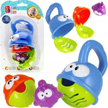 HRAČKY Pro Děti Hračka Rozvojová hračka do vany Rybička BAM BAM Lux