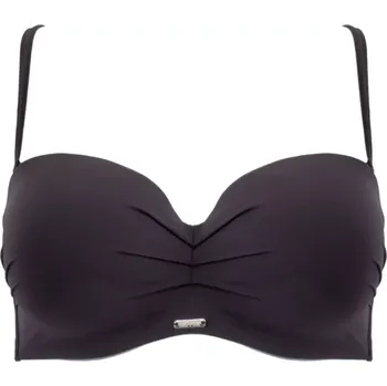 Dámské plavky Horní díl plavek Beach balkonette - KRIS LINE černá 65/F