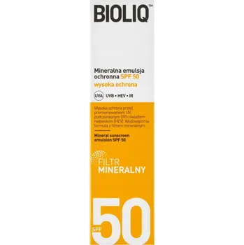 Přípravek na opalování Emulze na obličej s UV ochranou Bioliq SPF50 50 SPF pro denní použití 30 ml