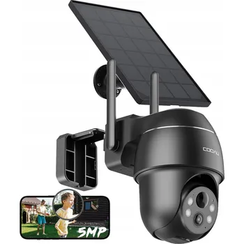 Bezpečnostní kamera Venkovní IP kamera COOAU bezdrátová 5MP IP66