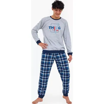Cornette F&Y 967/54 Thing pyžamo délka/r 164-188 šedá 176/M