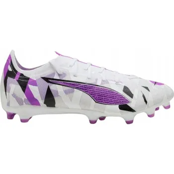 Kopačky PUMA ULTRA 5 MATCH FOREVER FG/MG (43) Pánské kopačky Bílé na trávník