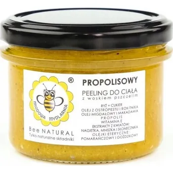 Tělový peeling Miodowa Mydlarnia Propolisový tělový peeling