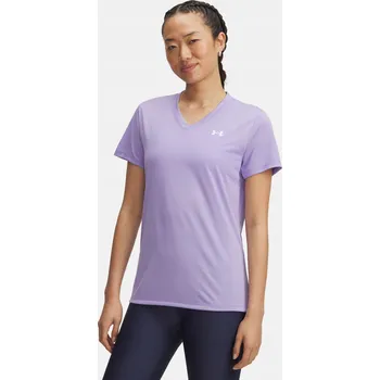 Dámské oblečení Tričko Under Armour Tech SSV- Solid-PPL krátký rukáv XS