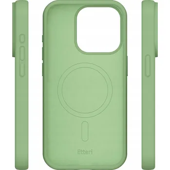Pouzdro na mobilní telefon Zadní Kryt Etteri pro Apple iPhone 15 Pro zelená