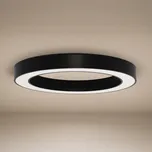 LED Stropní svítidlo LED/80W/230V 3000/4000/6500K pr. 80 cm černá