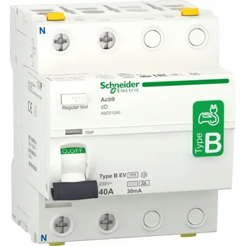 Proudový chránič Proudový chránič Schneider Electric 0 V IP20 0 A