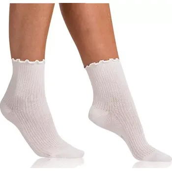 Pánské ponožky Dámské ponožky FANCY MODAL SOCKS - BELLINDA - bílá 39 - 42