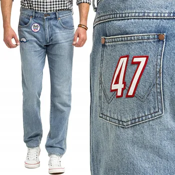 Pánské džíny Wrangler GREENSBORO W33 L30 Pánské džíny rovného střihu