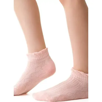 Pánské oblečení DÍVČÍ NOHY S MĚKKÝM VZOREM 004 světle růžová 29-31