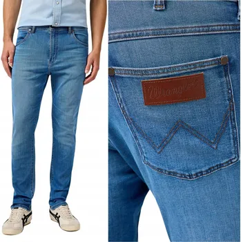 Dámské spodní prádlo Wrangler Larston Slim Tapered 112362457 Heritage Haze W31 L32 365COOL