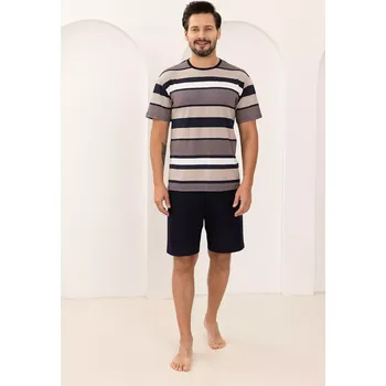 Pánská móda Pyžamo Regina 501 cr/r 2XL W26 pánské Béžová XXL