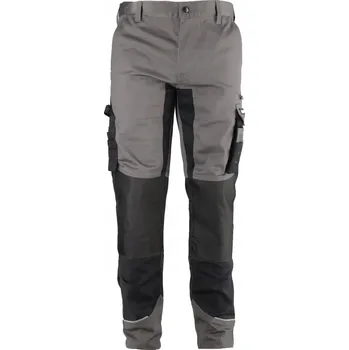 Pracovní obuv Pracovní kalhoty DEDRA pružné odolné LD/54 reflexní prvky zesílená kolena