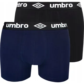Pánské spodní prádlo UMBRO Pánské boxerky 2 kusy 0197 Velikost M